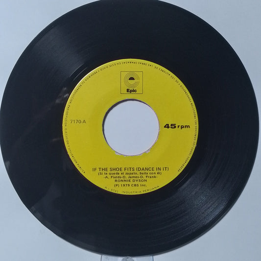 single 7" Ronnie Dyson If the Shoe Fits / Everything You Need made peru 1979 disco