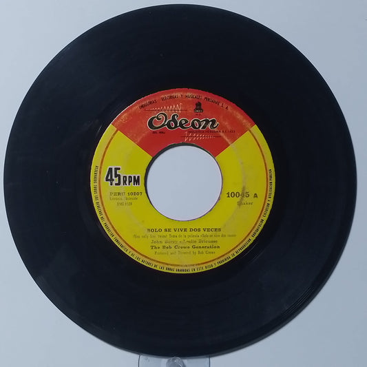 single 7" The Bob Crewe Generation You Only Live Twice / A Lover's Concerto made peru 1967 easy listening