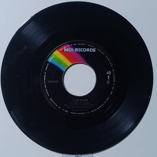 single 7" Rose Royce Car Wash / Water made peru 1976 disco funk