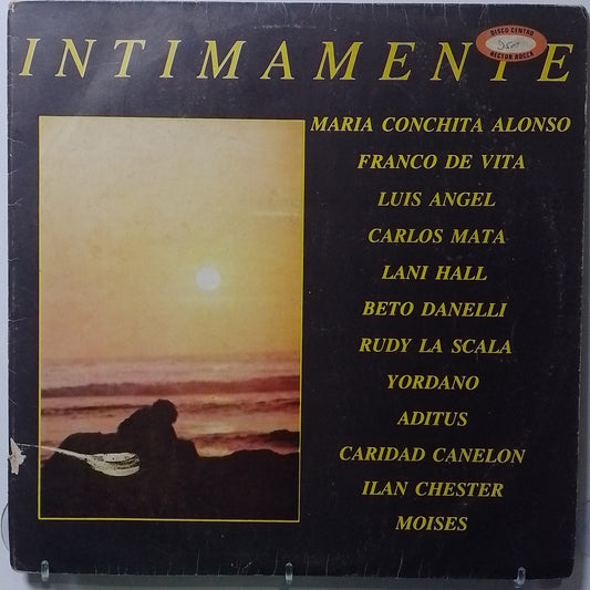 lp Intimamente Franco De Vita Beto Danelli luis angel varios made peru 1987 latin balada