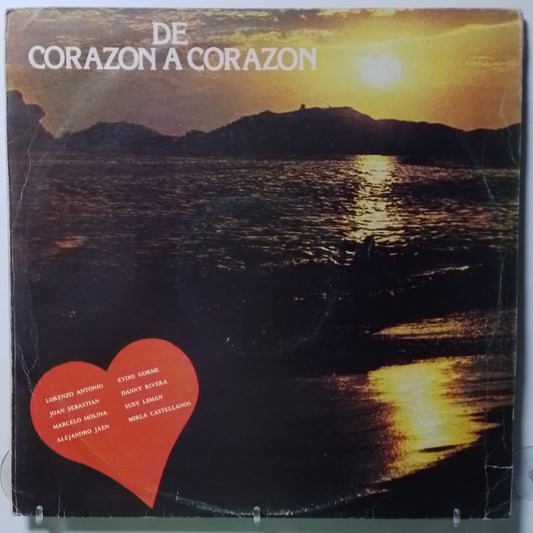 lp de corazon a corazon lorenzo antonio joan sebastian marcelo molina made peru 1988 baladas latin