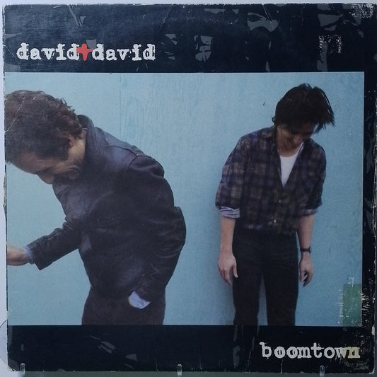lp David + David Boomtown made usa 1986 pop rock