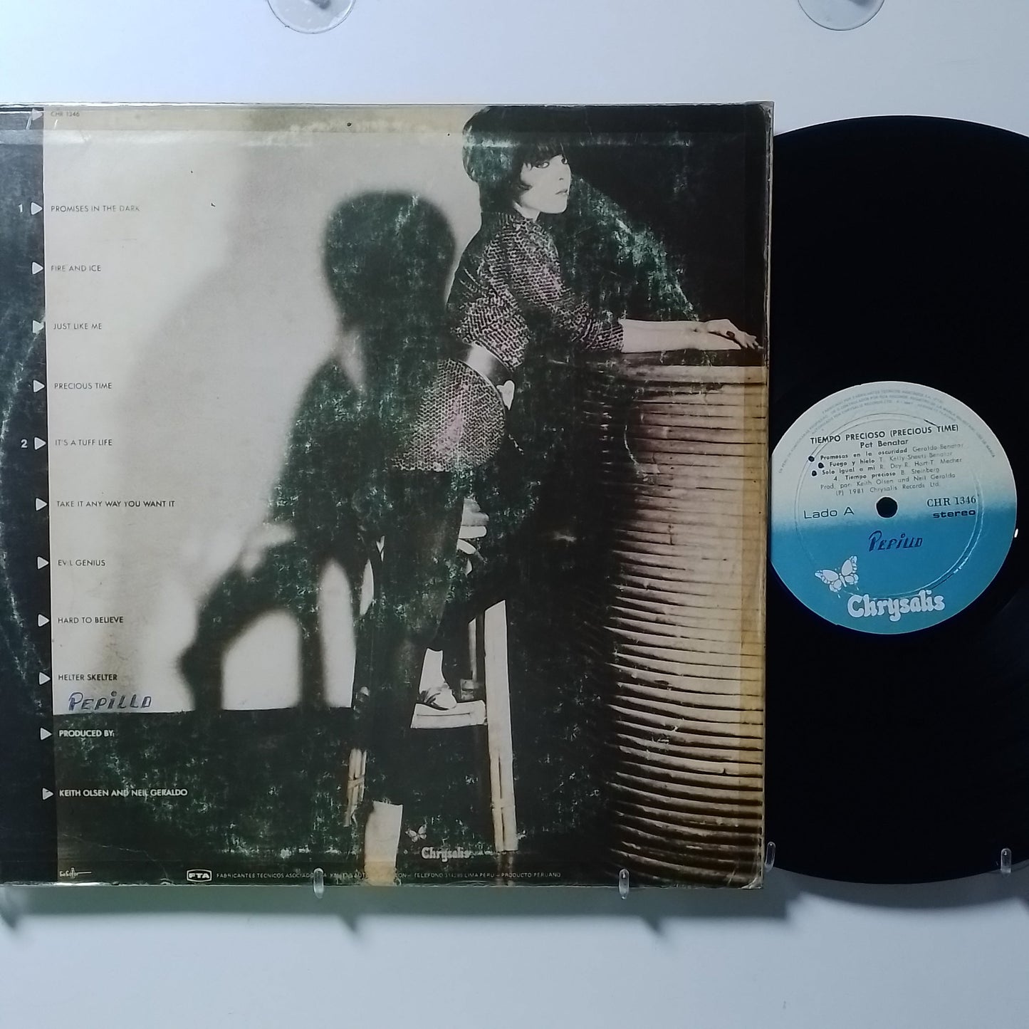 lp Pat Benatar Precious Time made peru 1981 Pop Rock