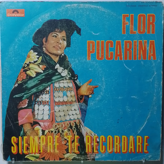 lp Flor Pucarina Siempre Te Recordare made peru 1977 huayno folk