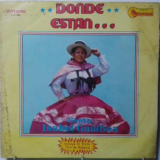 lp isabel gamboa donde estan made peru 1978 huayno folk