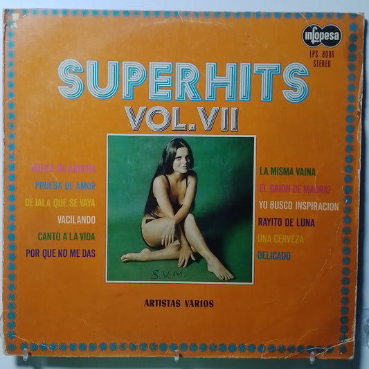 lp super hits vol 7 los destellos los mirlos varios made peru 1977 cumbia