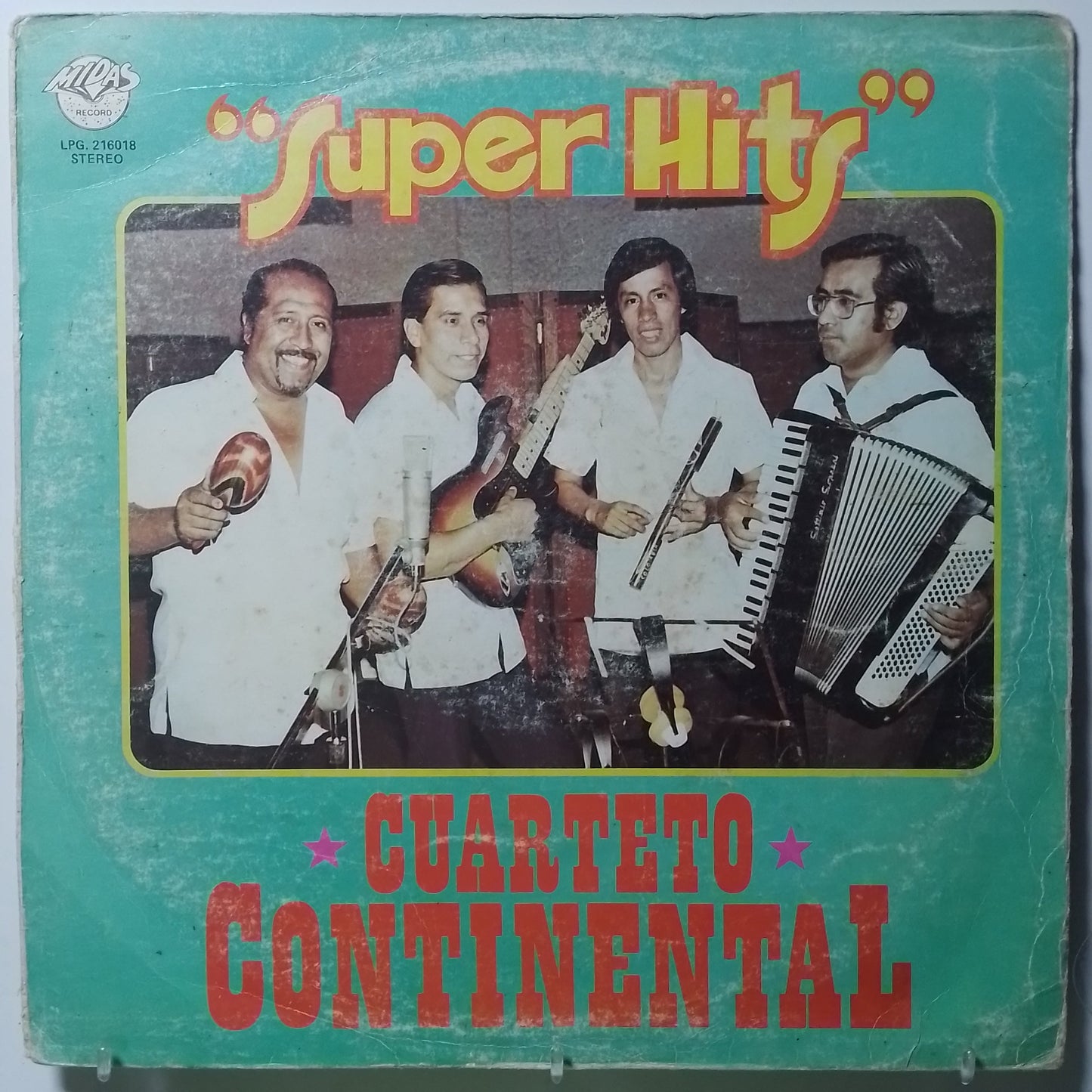 lp cuarteto continental super hits made peru 1981 latin cumbia