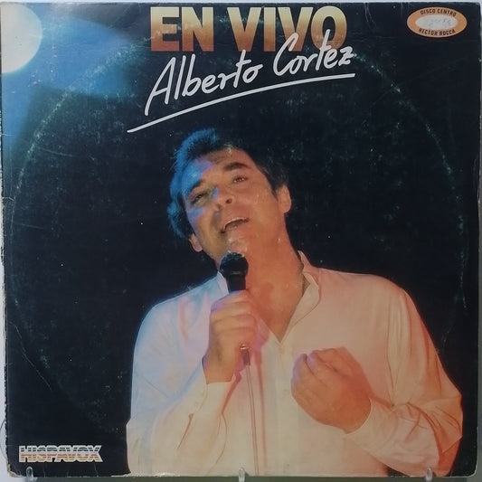 lp Alberto Cortez En Vivo made peru 1985 latin balada