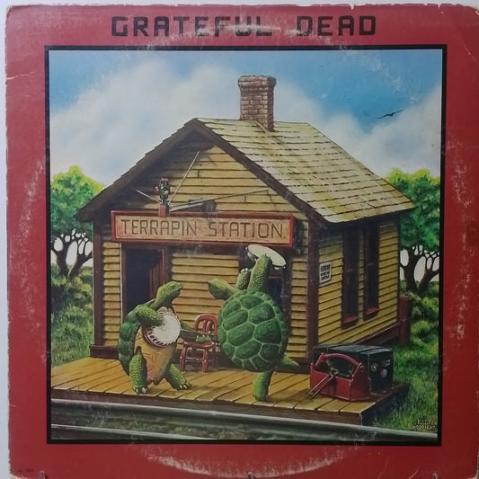 lp Grateful Dead Terrapin Station made usa 1977 con insert country rock