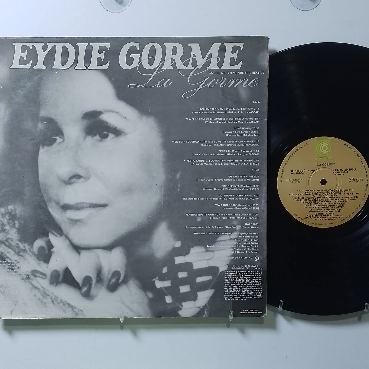 lp Eydie Gorme La Gorme made peru 1976 latin pop