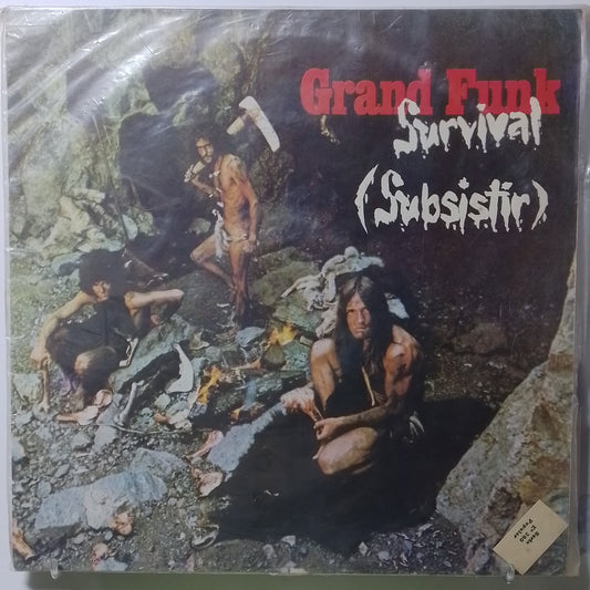 lp Grand Funk Railroad Survival made peru 1986 hard rock