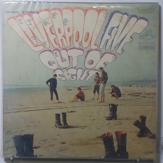 lp Liverpool Five Out Of Sight Fuera De Vista made peru 1967 rock