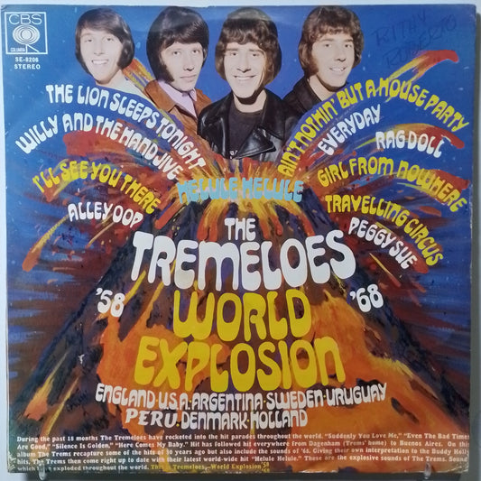 lp The Tremeloes World Explosion made peru 1968 rock