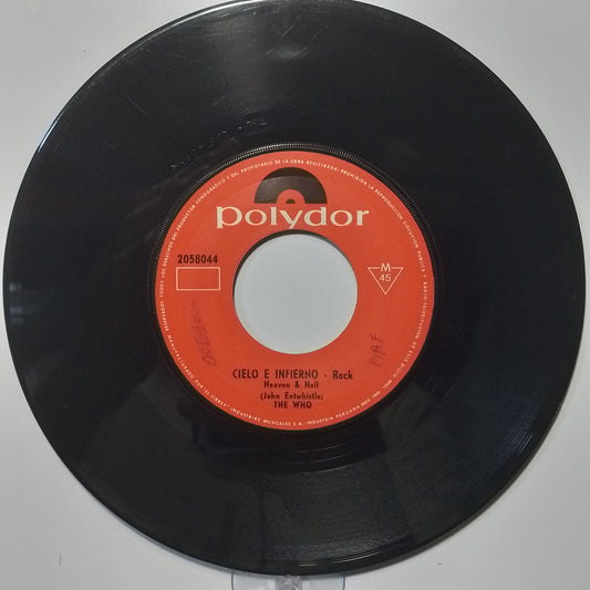single 7" The Who Summertime Blues / Heaven made peru 1970 rock