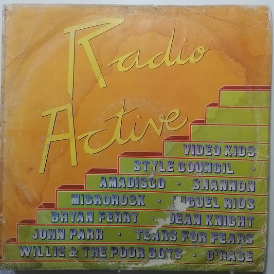 lp Radio Active Tears For Fears Bryan Ferry Miguel Rios varios made peru 1985 pop rock