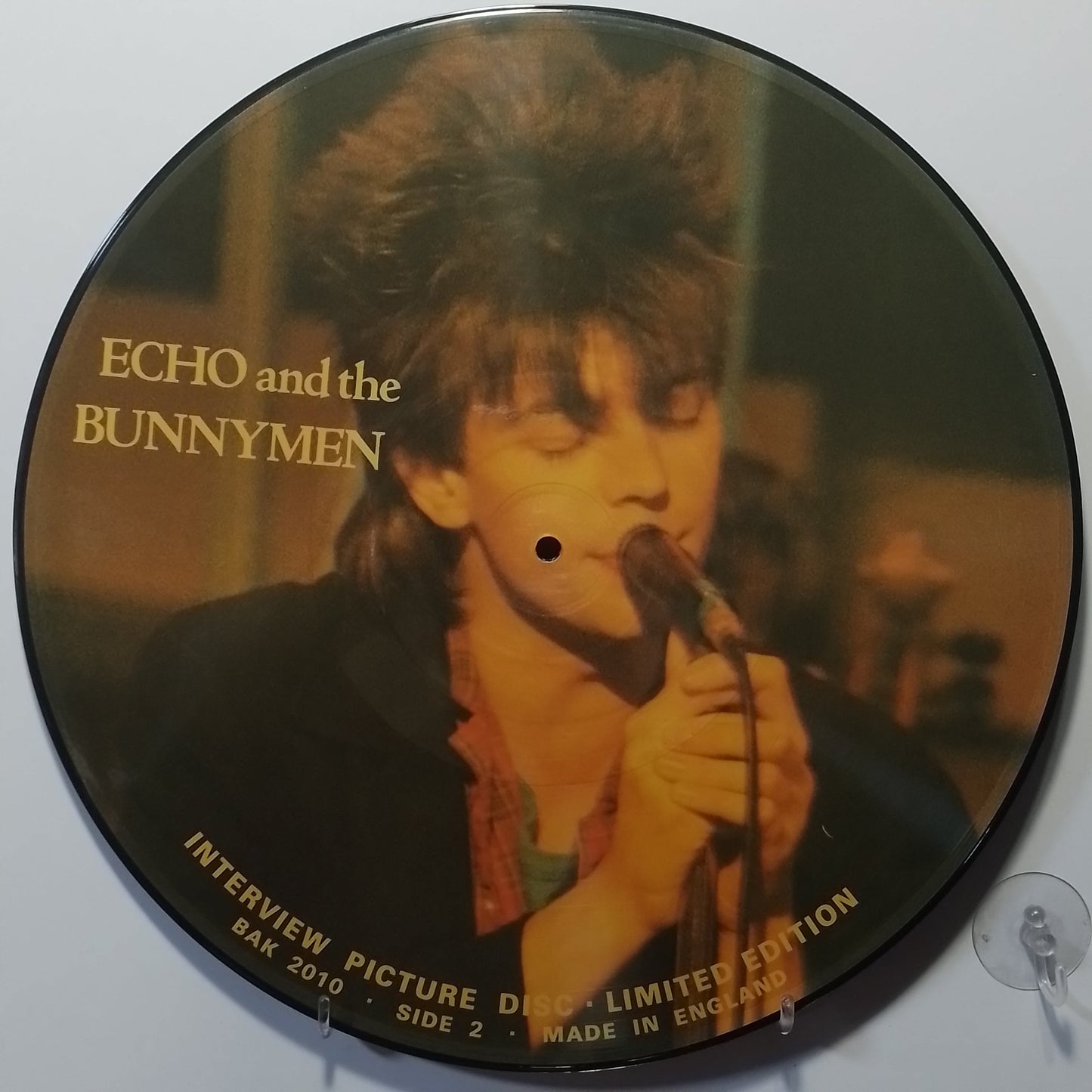 lp Echo & The Bunnymen Interview Picture Disc Limited Edition made inglaterra 1987 rock