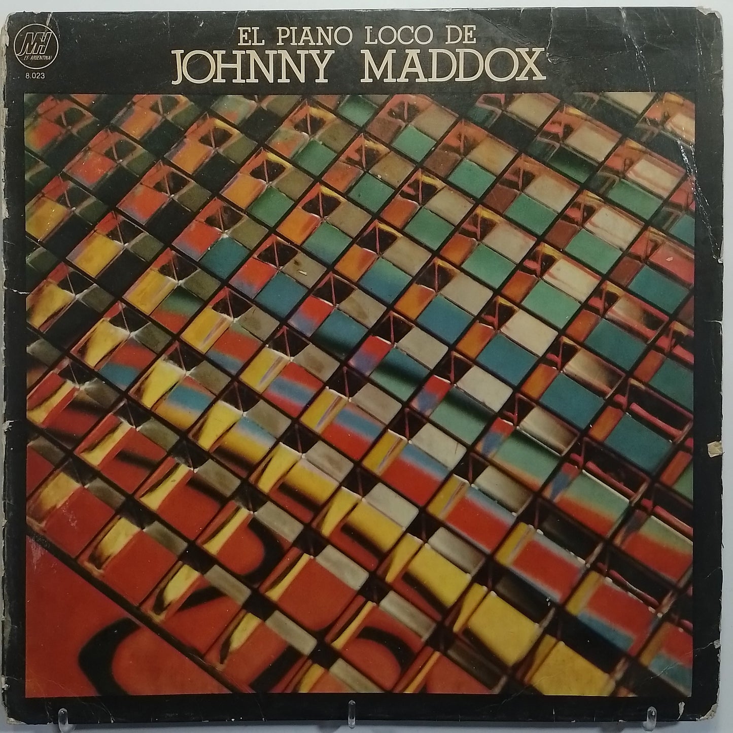 lp Johnny Maddox El Piano Loco de Johnny Maddox made argentina 1974 jazz