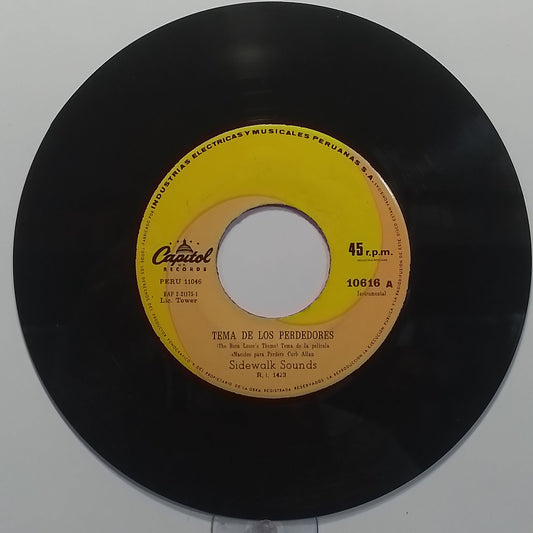 single 7" Sidewalk Sounds Billy Jacks Theme / The Born Losers Theme made peru 1967 rock