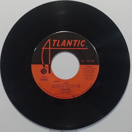 single 7" The Spinners Medley Cupid Ive Loved You For A Long Time / Pipedream made usa 1980 funk soul