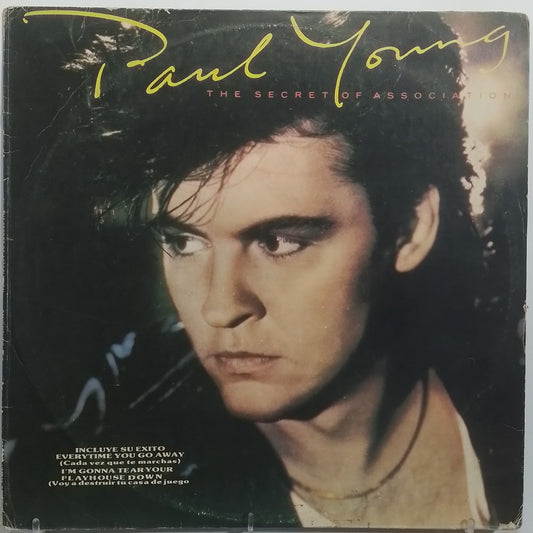 lp Paul Young The Secret Of Association made peru 1985 pop rock