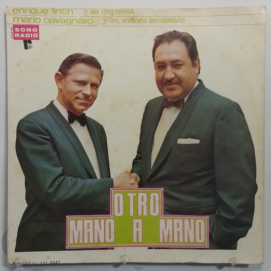 lp Enrique Lynch Mario Cavagnaro Otro Mano A Mano made peru 1970 Boogaloo Cumbia