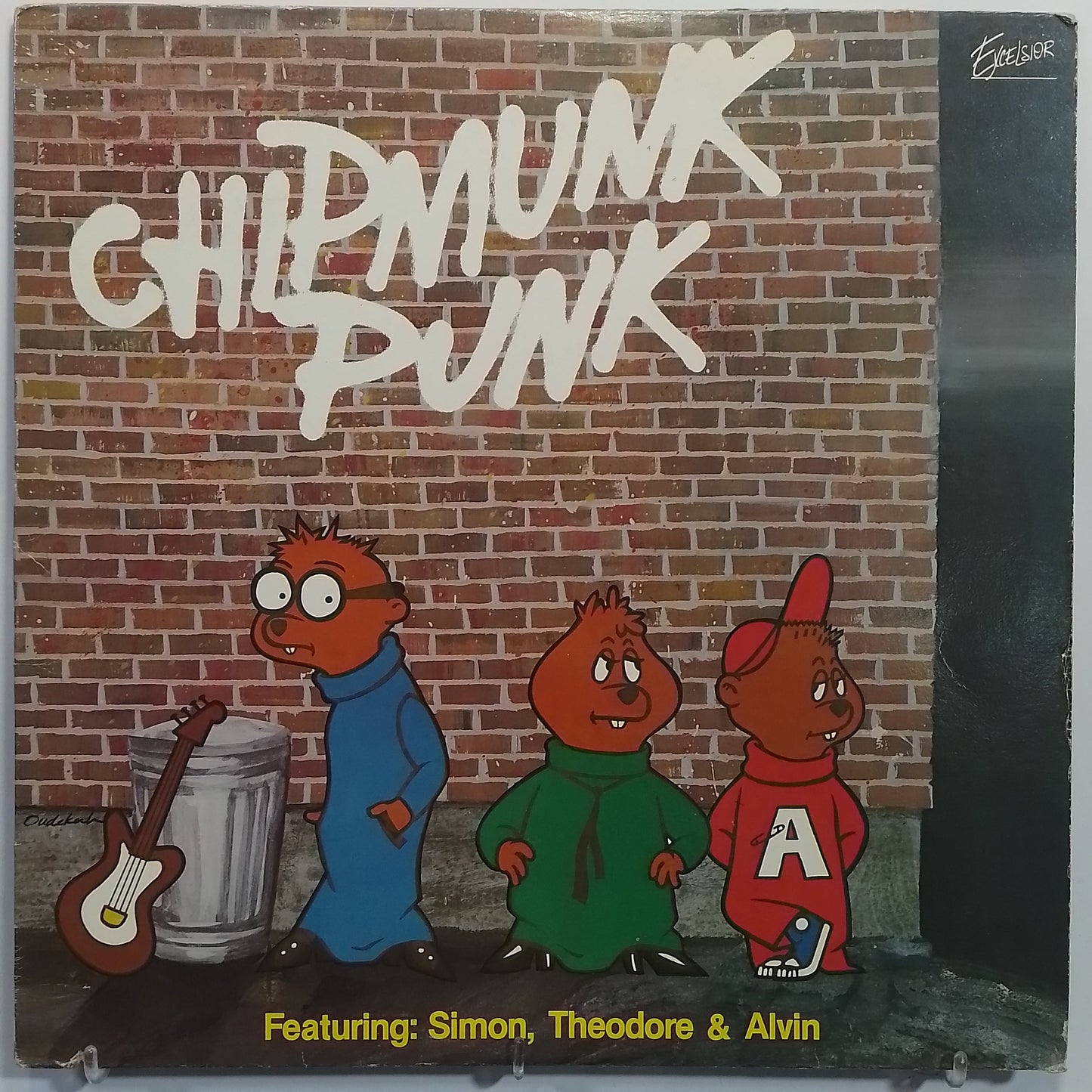lp The Chipmunks Chipmunk Punk made usa 1980 infantil