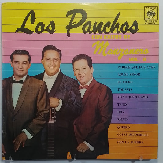 lp Los Panchos Con exitos De Manzanero made peru 1967 latin bolero
