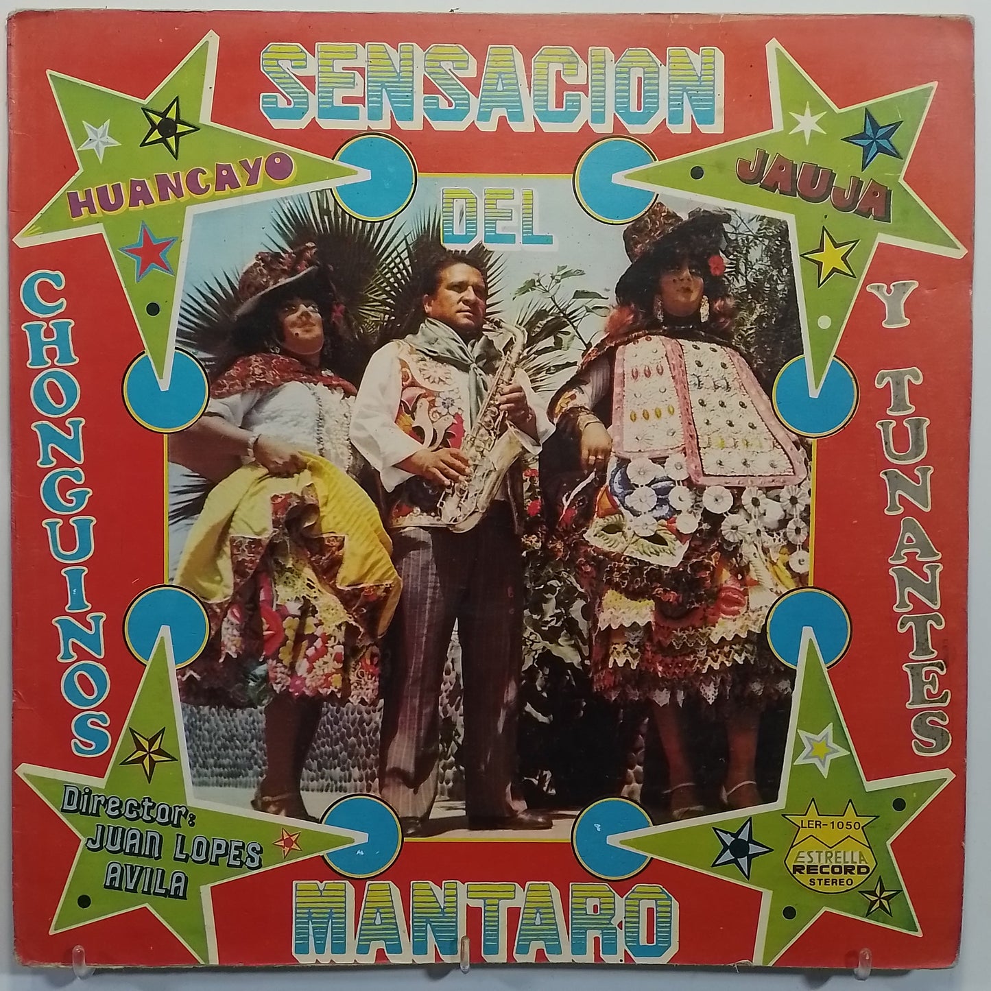 lp orquesta sensacion del mantaro chonguinos y tunantes made peru 1980 huayno folk
