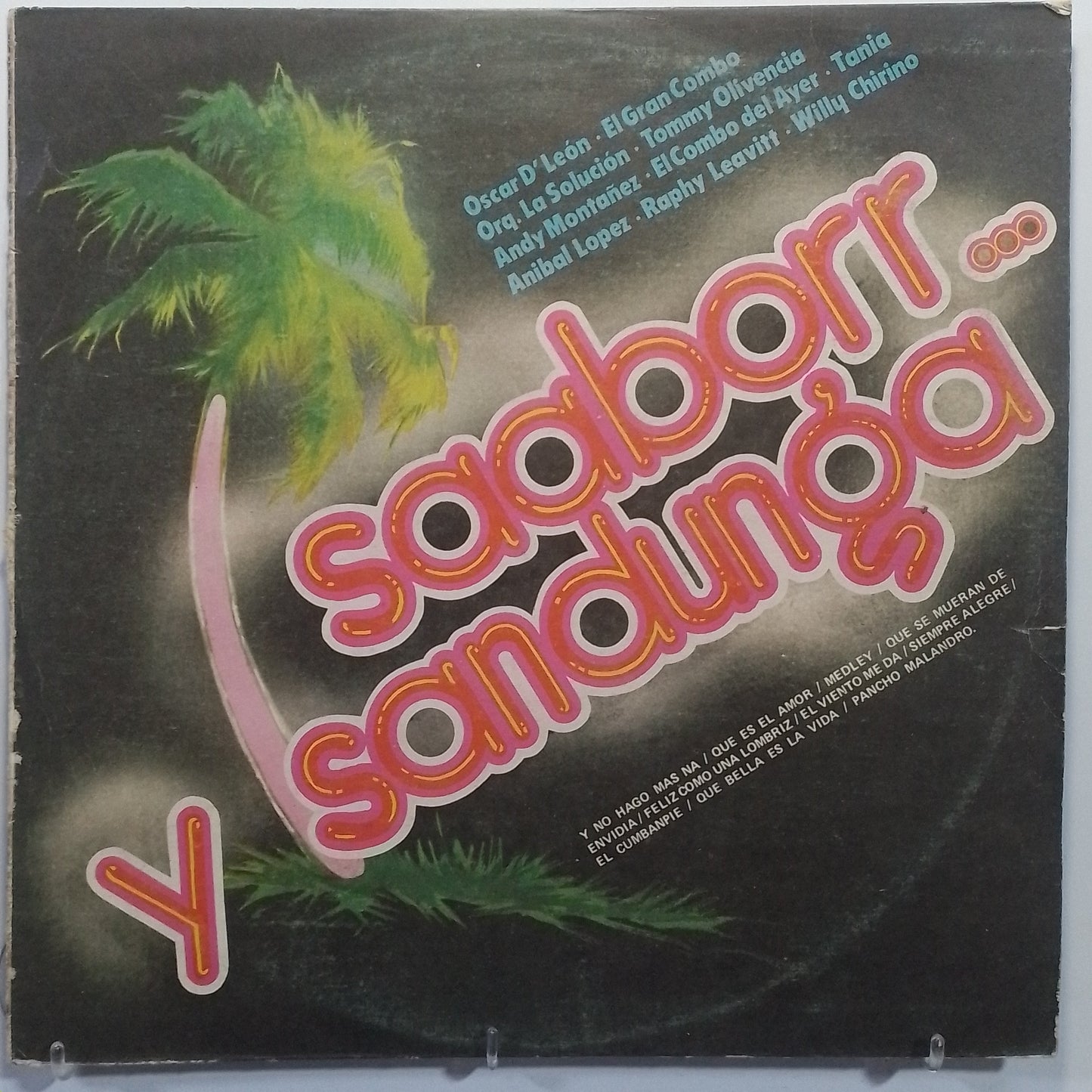 lp Saaborr y Sandunga El Gran Combo Andy Montañez El Combo Del Ayer Tommy Olivencia varios made peru 1984 salsa