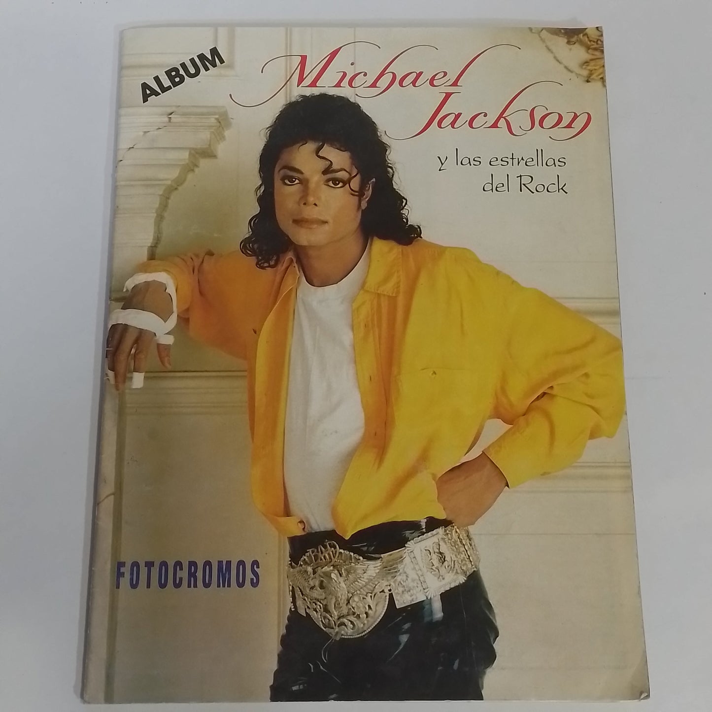 album michael jackson y las estrellas del rock album casi lleno made peru 1993 fotocromos