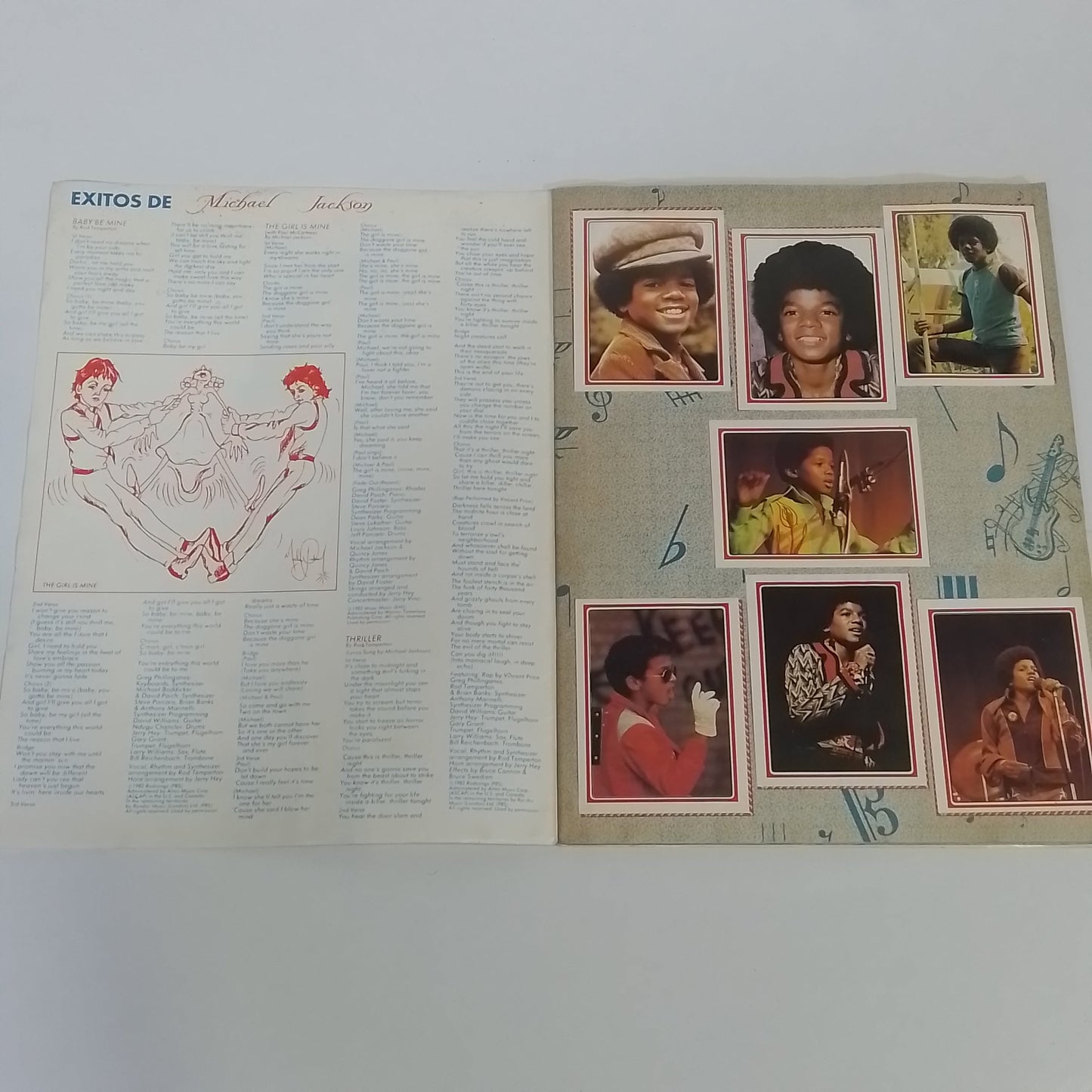 album michael jackson y las estrellas del rock album casi lleno made peru 1993 fotocromos