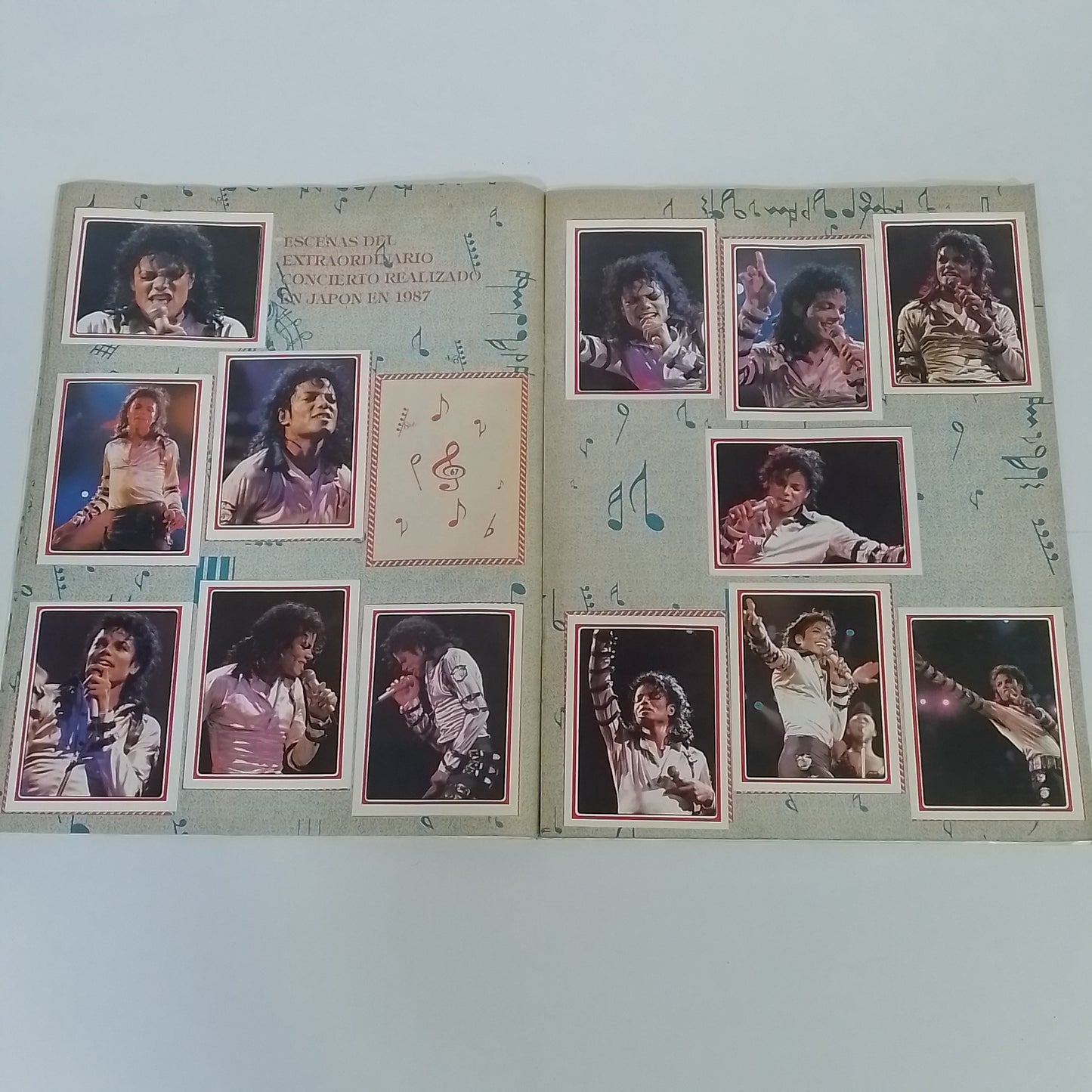album michael jackson y las estrellas del rock album casi lleno made peru 1993 fotocromos