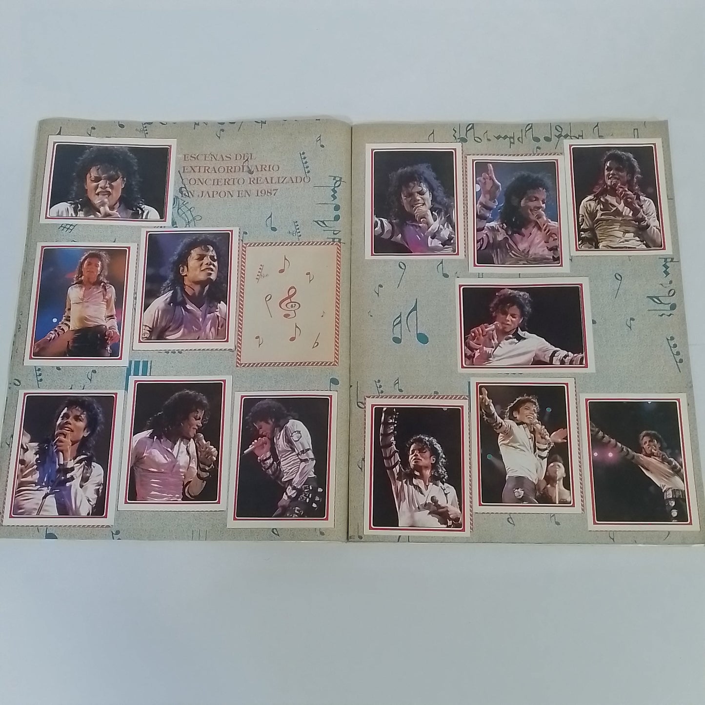 album michael jackson y las estrellas del rock album casi lleno made peru 1993 fotocromos