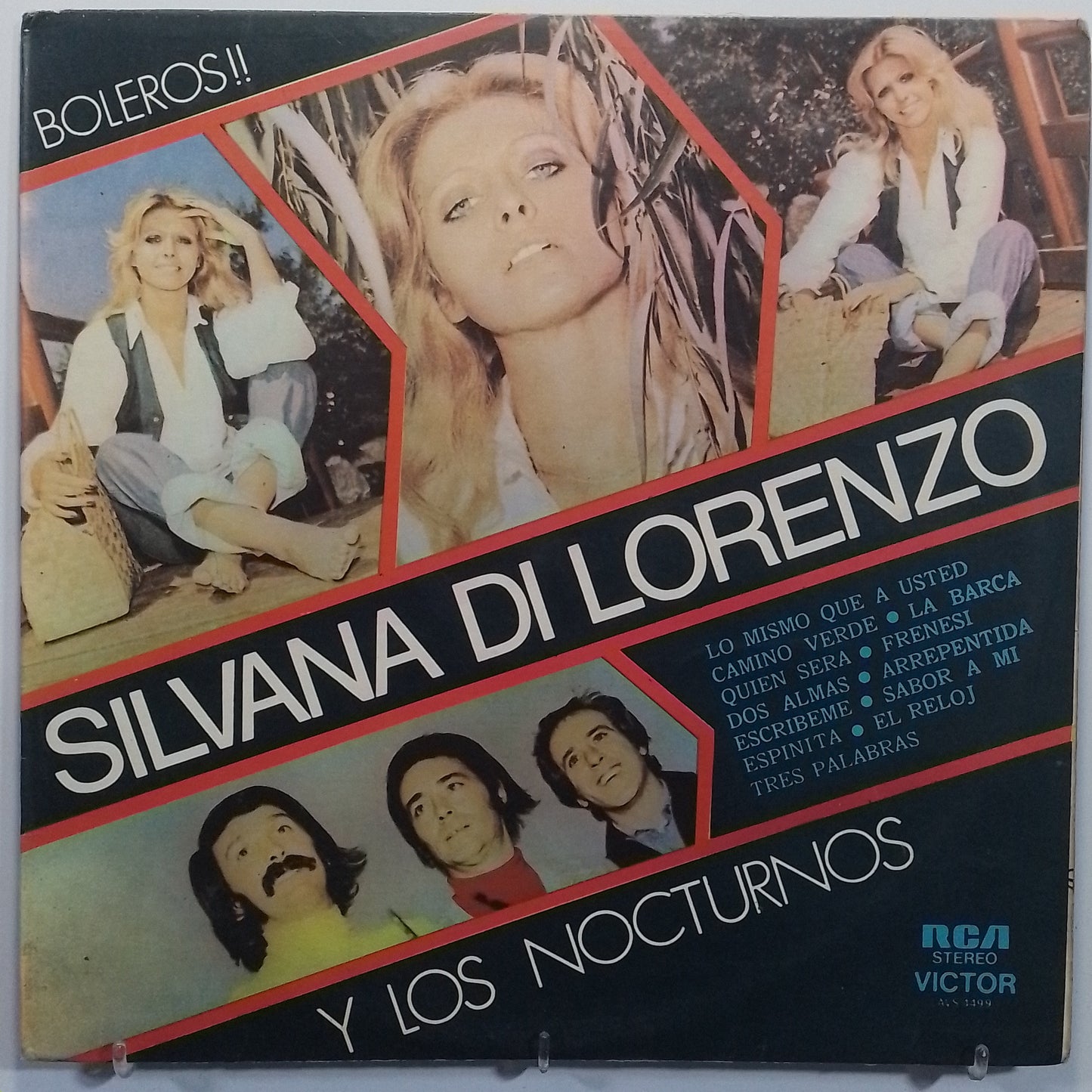 lp Silvana Di Lorenzo Y El Trio Los Nocturnos boleros made peru 1977 latin pop