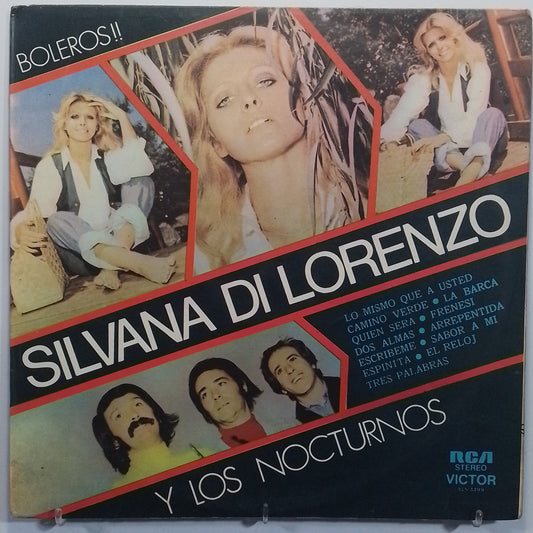lp Silvana Di Lorenzo Y El Trio Los Nocturnos boleros made peru 1977 latin pop
