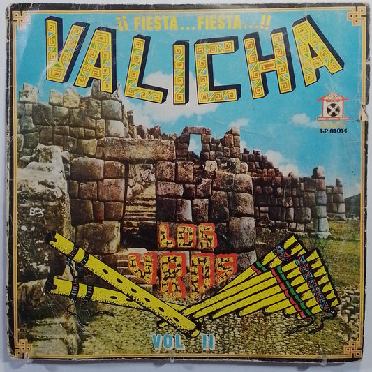 lp Los Uros Del Titicaca Fiesta Fiesta Valicha made peru 1981 huayno folk