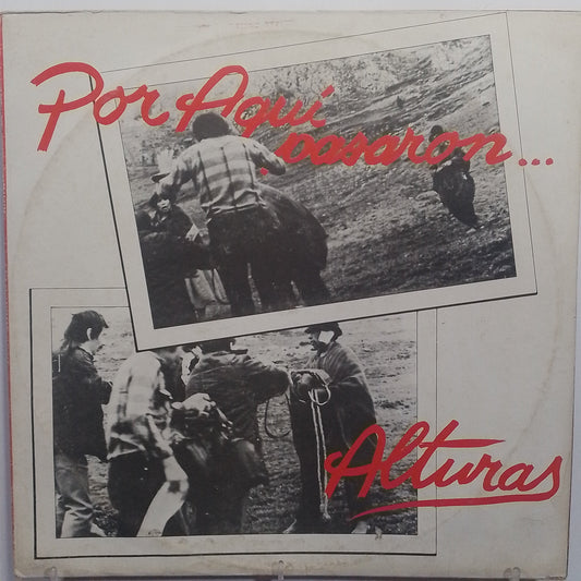lp Alturas Por Aqui Pasaron made peru 1988 andean folk