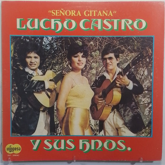 lp lucho castro y sus hermanos señora gitana made peru 1985 latin bolero