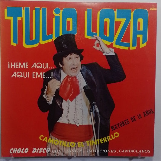 lp Tulio Loza Heme Aqui Aqui Eme made peru 1981 comedia