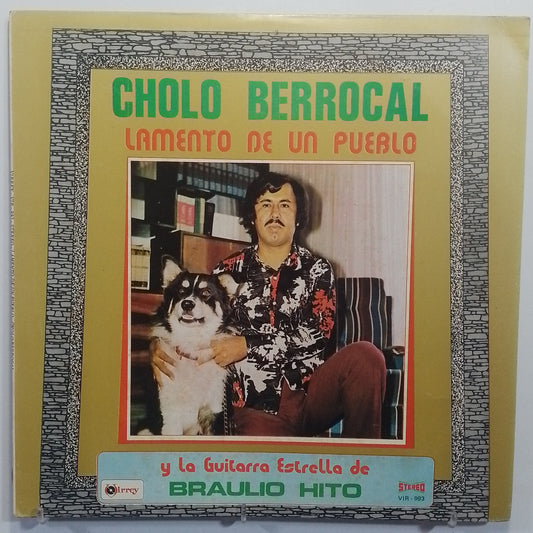 lp El Cholo Berrocal Lamento de un Pueblo made peru 1976 criollo folk