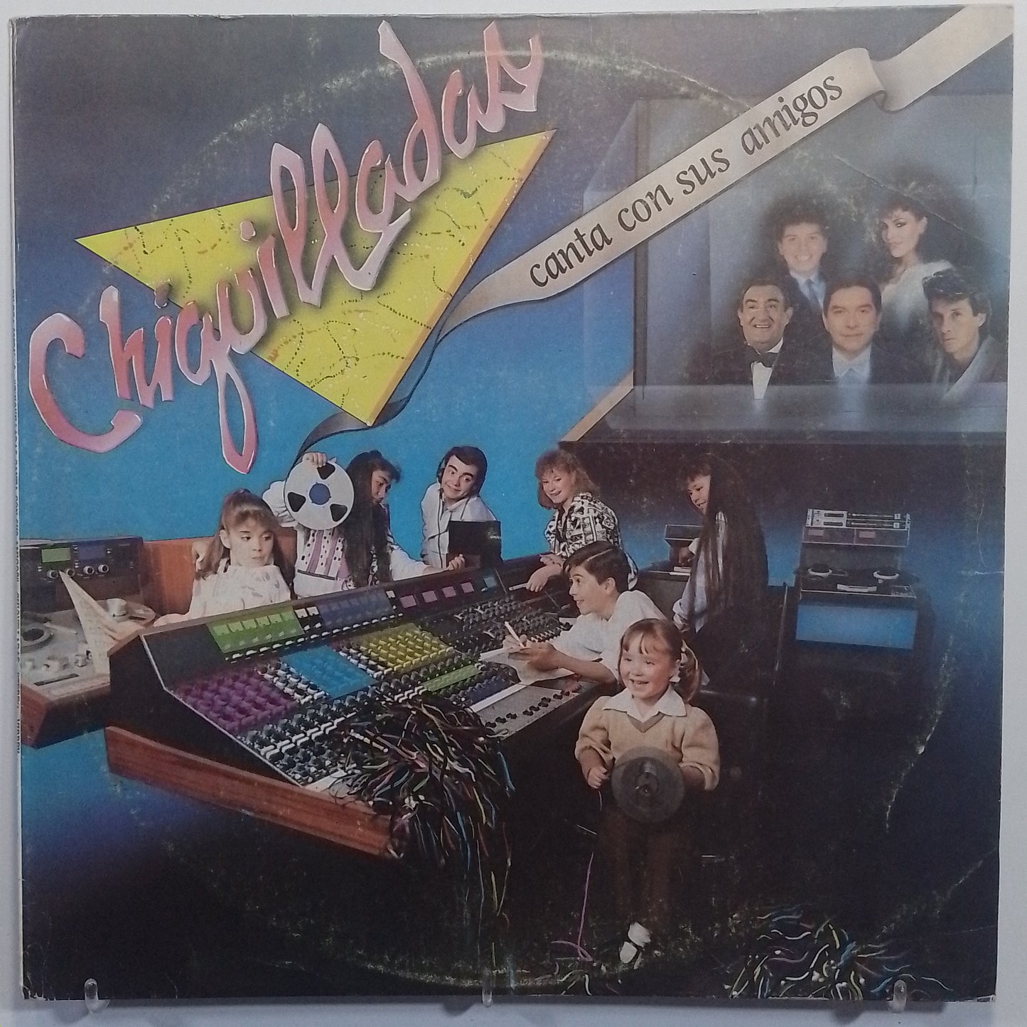 lp Chiquilladas canta con sus amigos emmanuel pedro vargas ginny varios made peru 1986 infantil