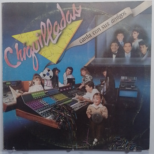 lp Chiquilladas canta con sus amigos emmanuel pedro vargas ginny varios made peru 1986 infantil