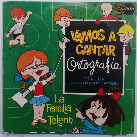 lp la familia telerin vamos a cantar ortografia made peru 1977 infantil