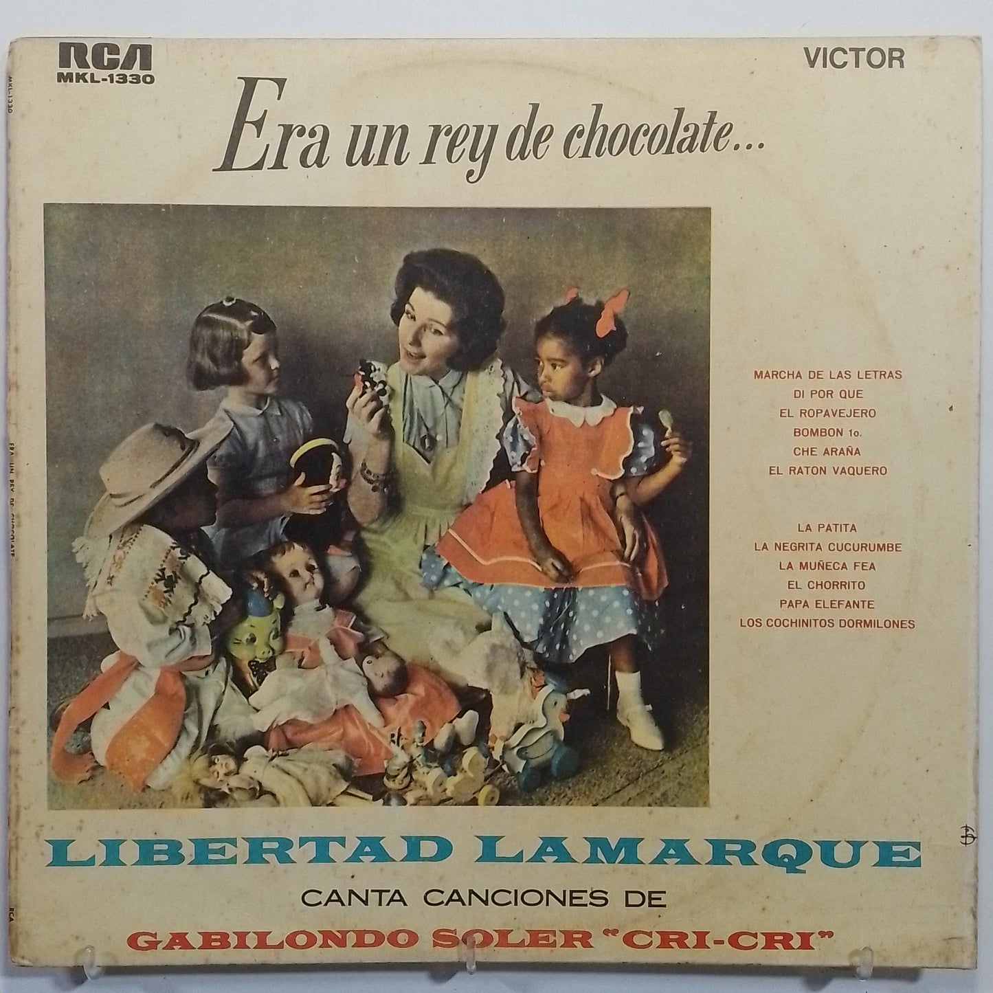 lp Libertad Lamarque Era Un Rey De Chocolate made peru 1961 infantil