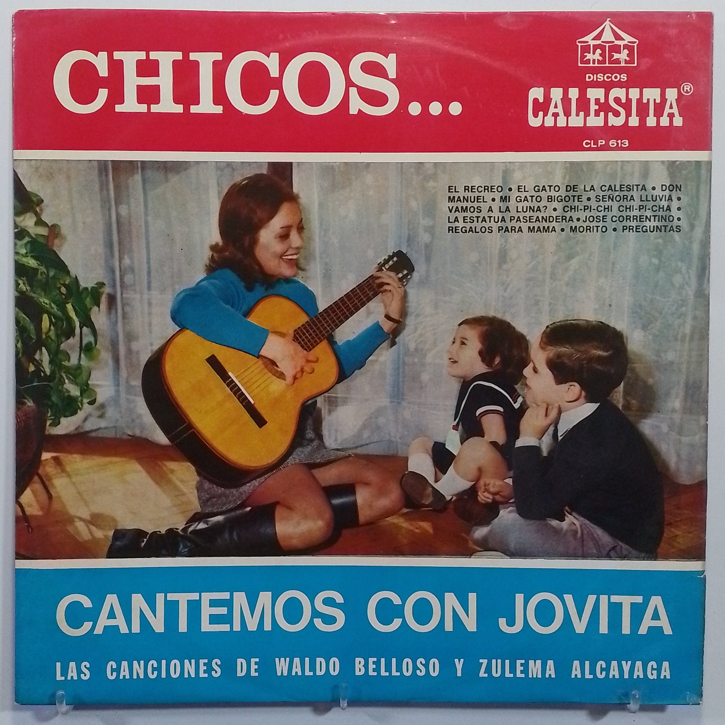 lp Jovita Diaz Cantemos con Jovita made argentina 1968 infantil