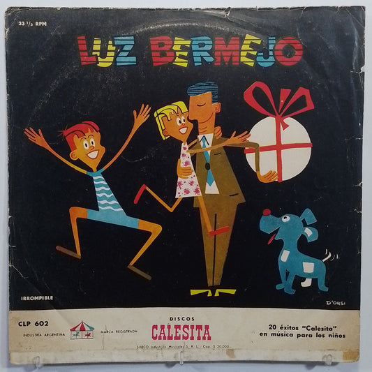 lp 20 exitos calesita luz bermejo made argentina 1955 infantil