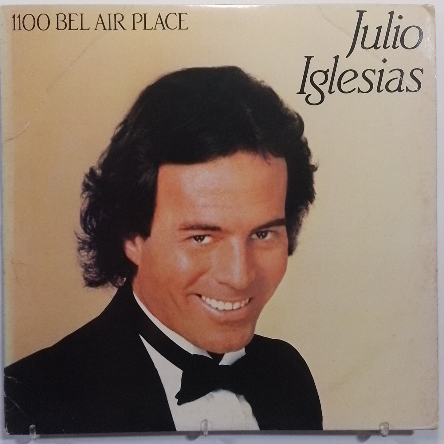 lp Julio Iglesias 1100 Bel Air Place made usa 1984 con insert latin balada