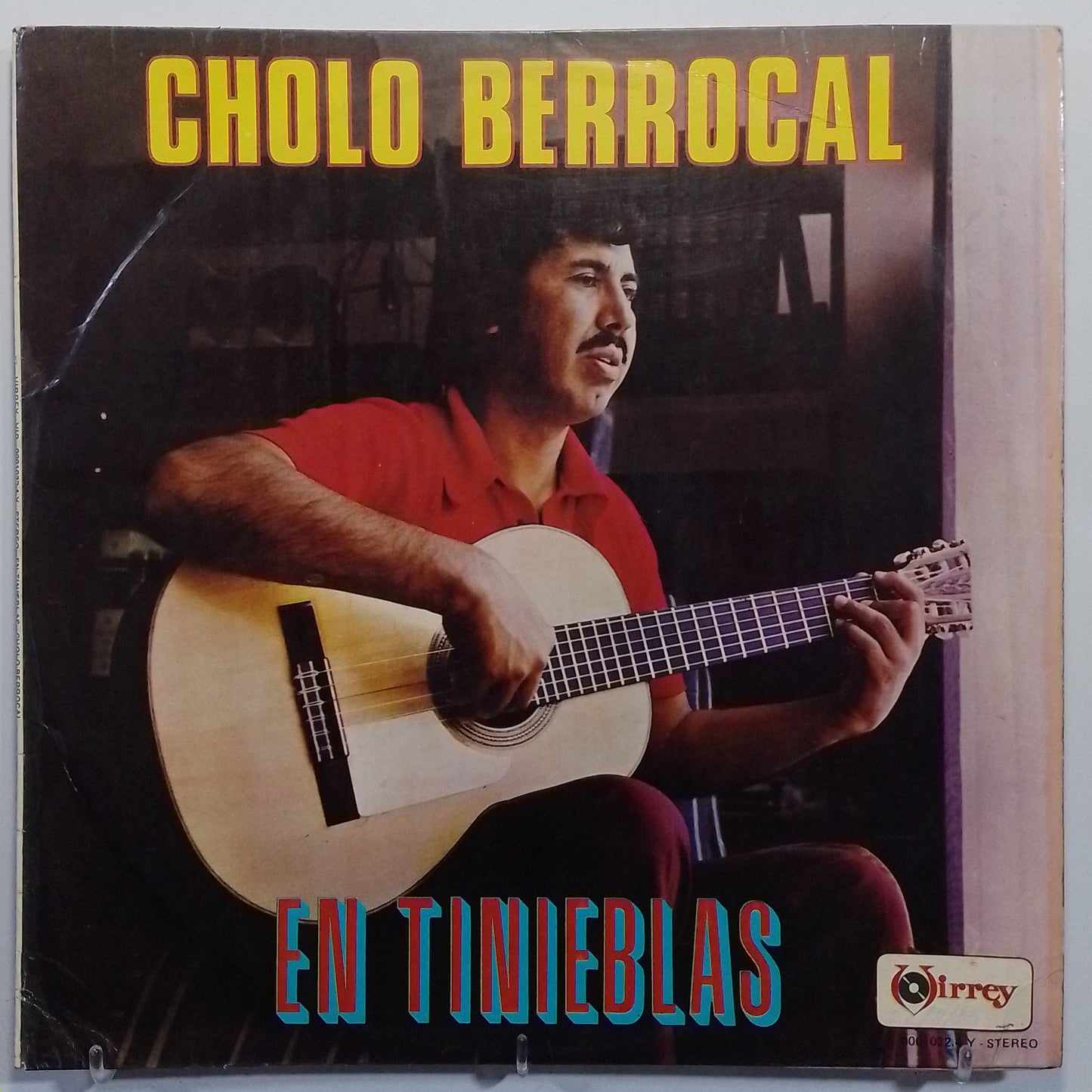 lp Cholo Berrocal En Tinieblas made peru 1977 criollo folk