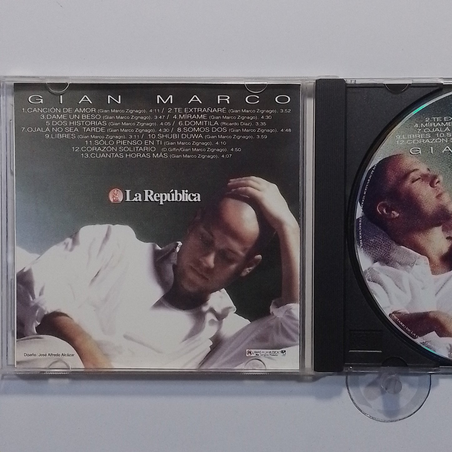 cd Gian Marco Gian Marco made peru 1998 latin pop balada
