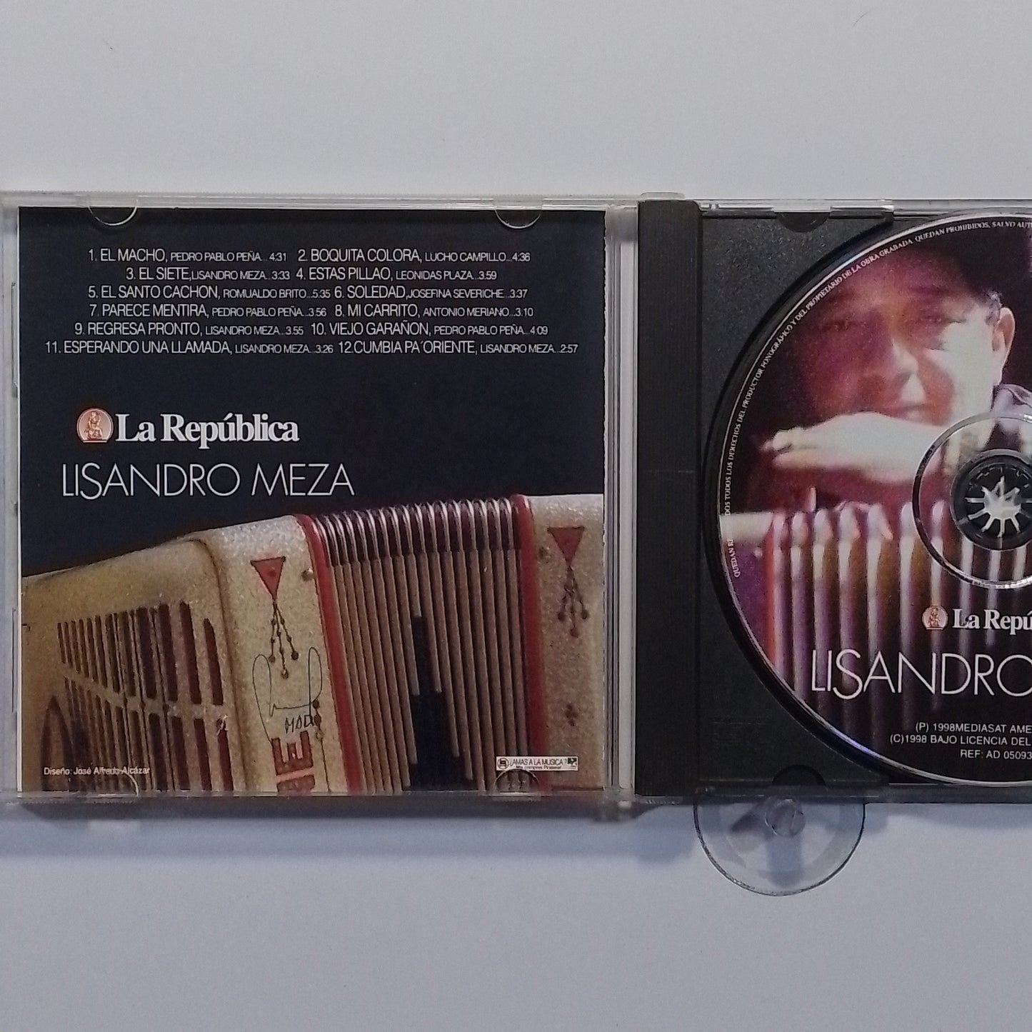 cd lizandro meza lizandro meza made peru 1998 ballenato latin